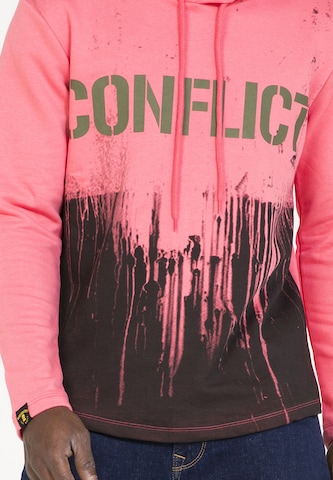 PLUS EIGHTEEN Sweatshirt in Roze