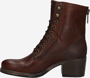 Bottines à lacets BULLBOXER en marron : sur le côté