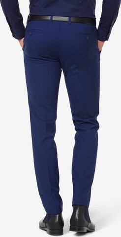 Digel Regular Pleat-Front Pants in Blue