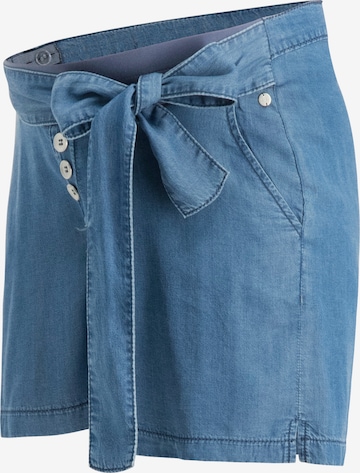 Esprit Maternity Loosefit Jeans in Blauw: voorkant