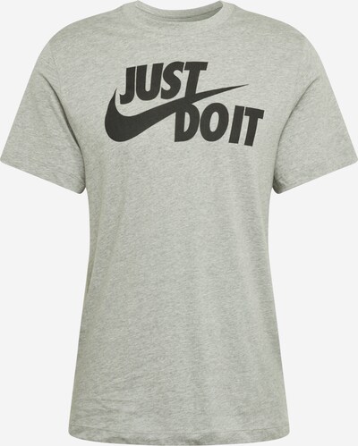 Nike Sportswear Тениска в сив меланж / черно, Преглед на продукта