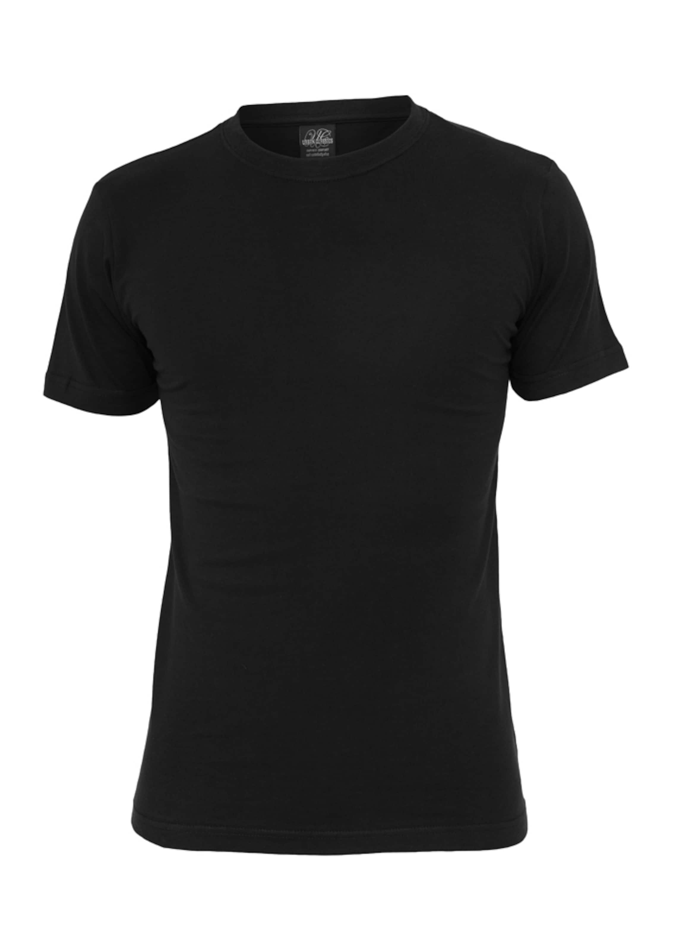 T-Shirt Urban Classics en noir : devant