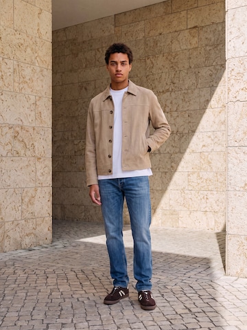 Relaxed Beige & Denim Look by Jack & Jones