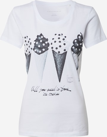 T-shirt EINSTEIN & NEWTON en blanc : devant