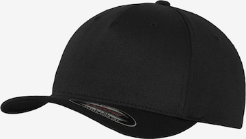 Cappello da baseball '5 Panel' di Flexfit in nero: frontale