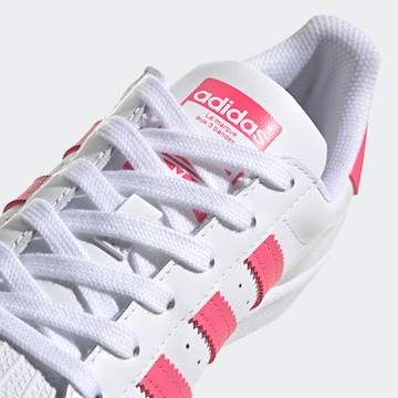 Baskets 'Superstar' ADIDAS ORIGINALS en blanc