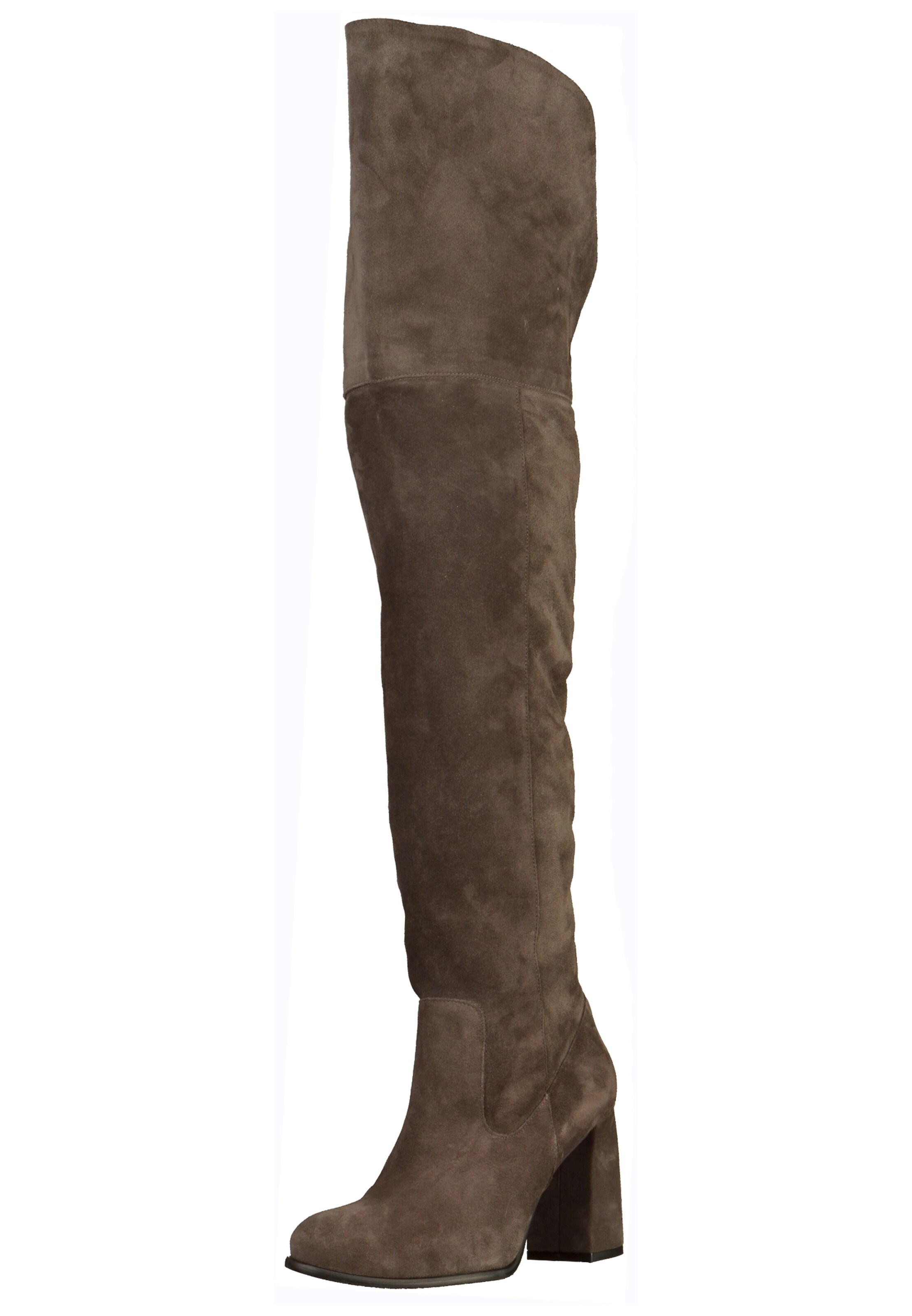 GADEA - Overknee laarzen in de kleur Bruin