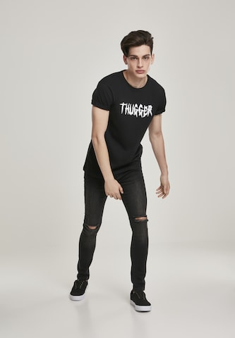 Mister Tee T-Shirt 'Thugger Childrose' in Schwarz: predná strana