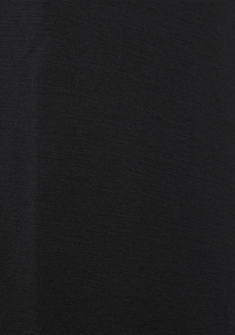 LASCANA Szlafrok w kolorze czarny