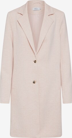 Manteau mi-saison 'Carrie Mel' ONLY en rose : devant