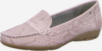 ECCO Moccasins in Pink: front