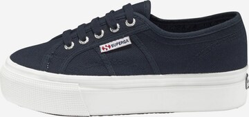 SUPERGA Låg sneaker i blå