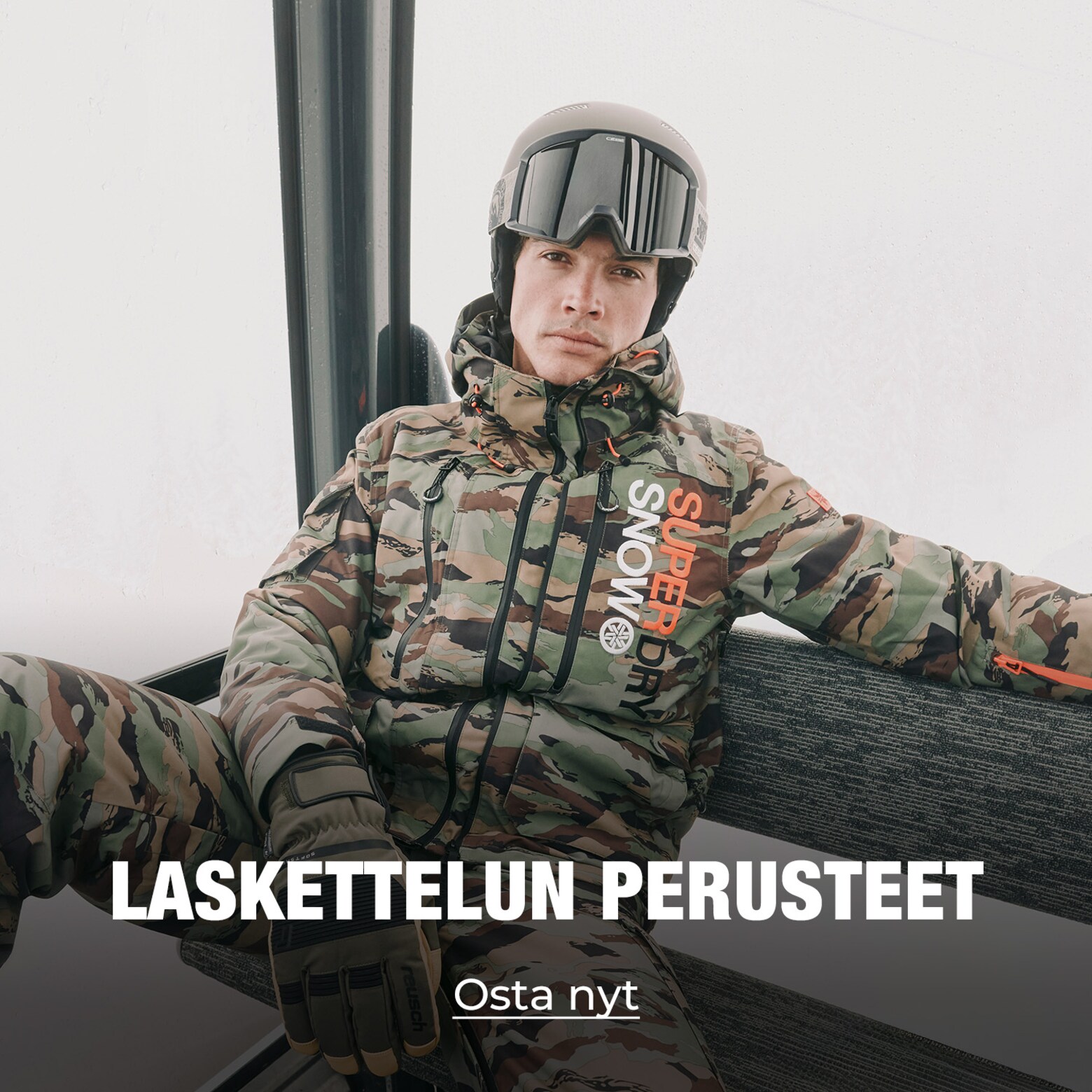 Vaatteet, varusteet, asusteet & paljon muuta Tärkeimmät hiihto- ja lumilautailuvarusteet