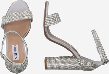 Sandalo con cinturino 'Carrson' di STEVE MADDEN in argento