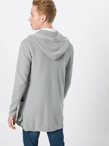 Vestes en maille 'Graham' INDICODE JEANS en gris : derrière