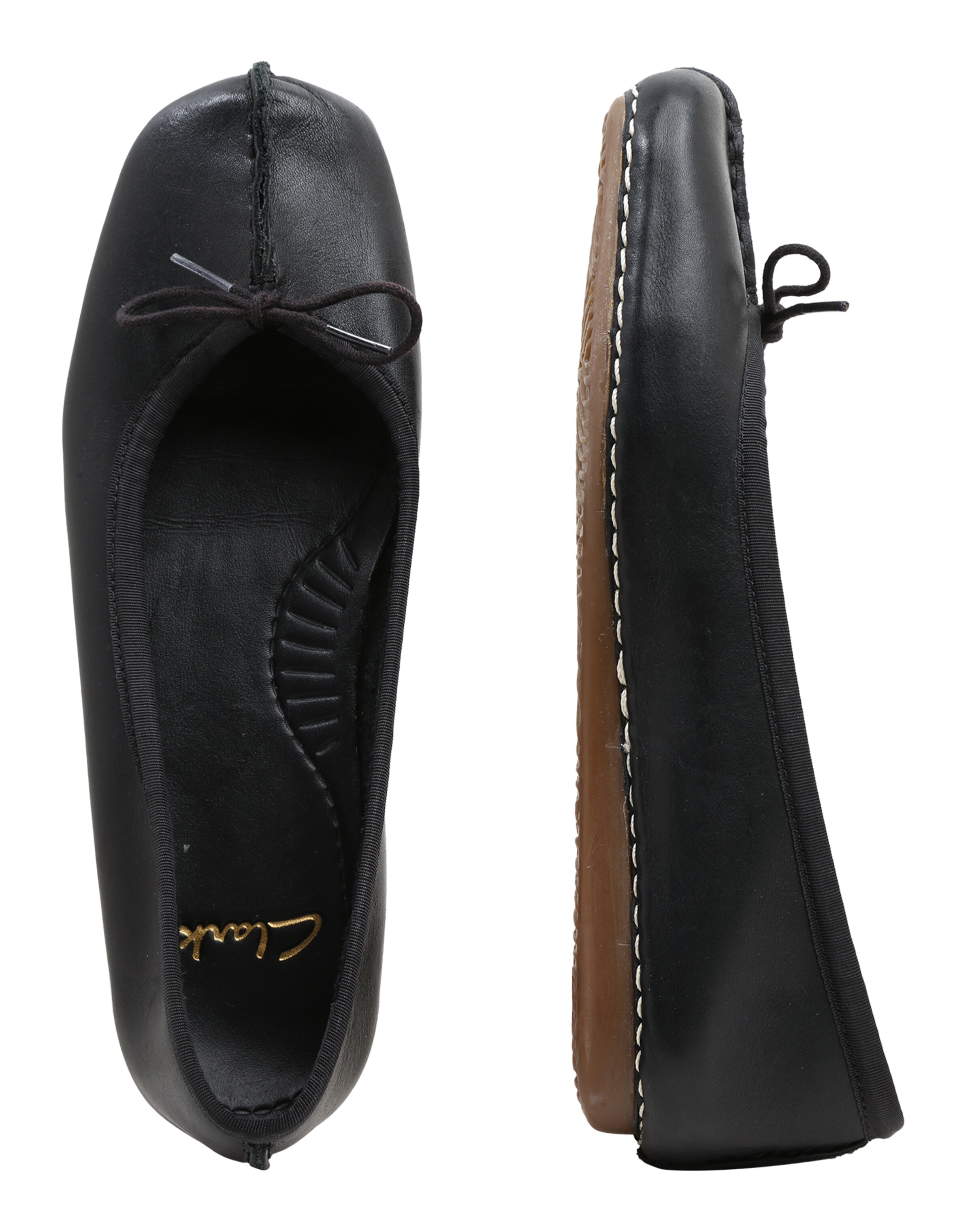 Ballerines 'Freckle Ice' CLARKS en noir