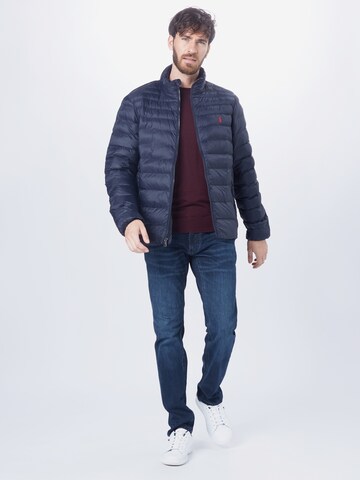 Polo Ralph Lauren Regular fit Between-Season Jacket 'Terra' in Blue