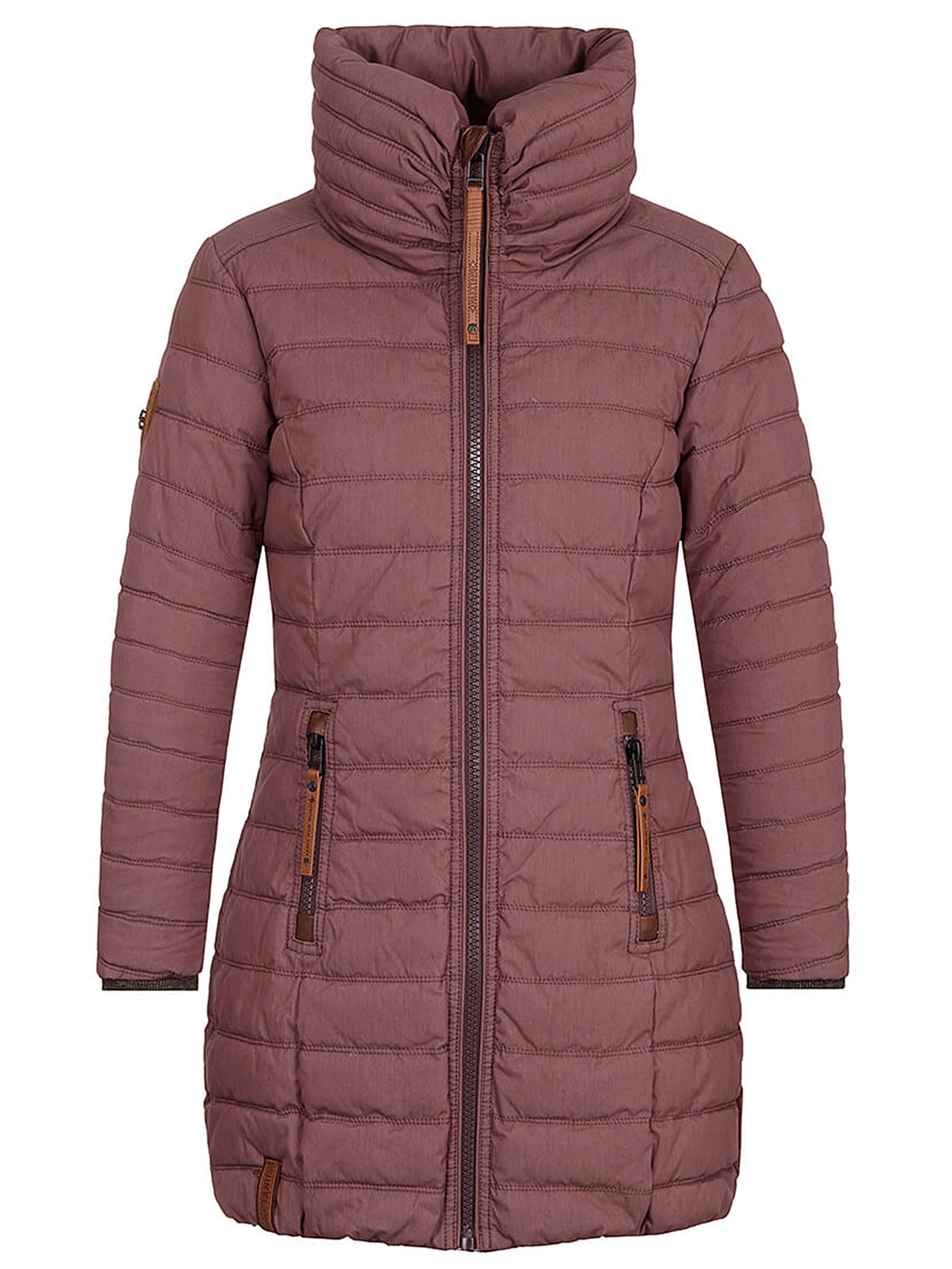 Naketano Wintermantel In De Kleur Wijnrood About You