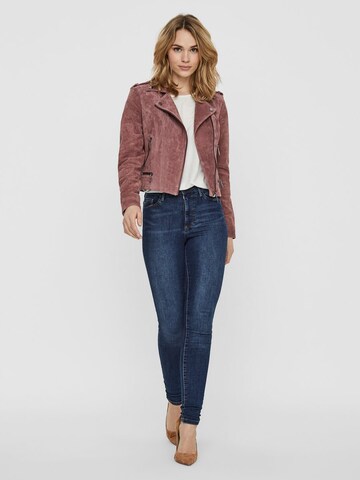 VERO MODA Overgangsjakke i pink