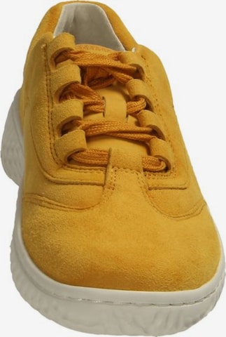 GABOR Lace-Up Shoes in Yellow