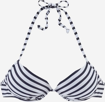 VENICE BEACH Push-up-Top 'Summer' in Blau: predná strana