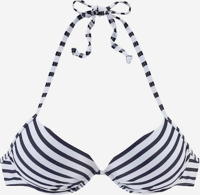 VENICE BEACH Hauts de bikini 'Summer' en bleu marine / blanc, Vue avec produit