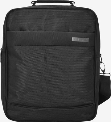 D&N Crossbody Bag in Black: front