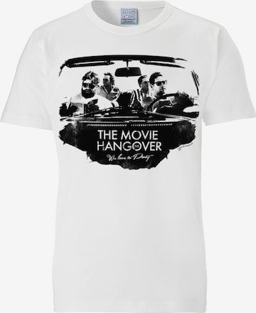 LOGOSHIRT Shirt 'Hangover' in White: front