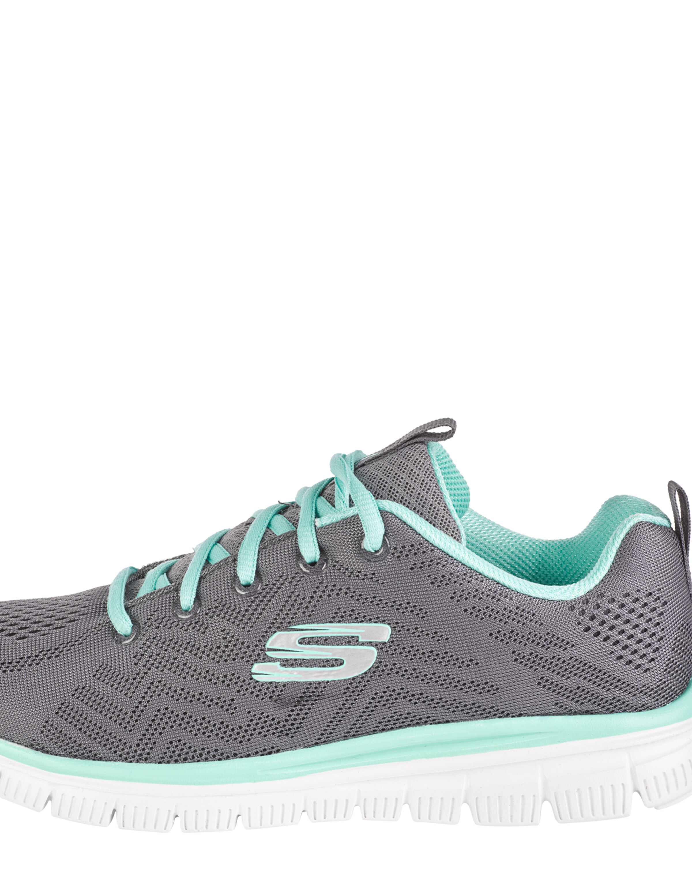 SKECHERS Matalavartiset tennarit 'Graceful Get Connected' värissä harmaa