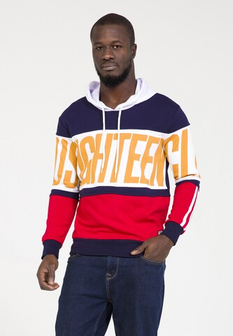 Sweat-shirt PLUS EIGHTEEN en mélange de couleurs : devant