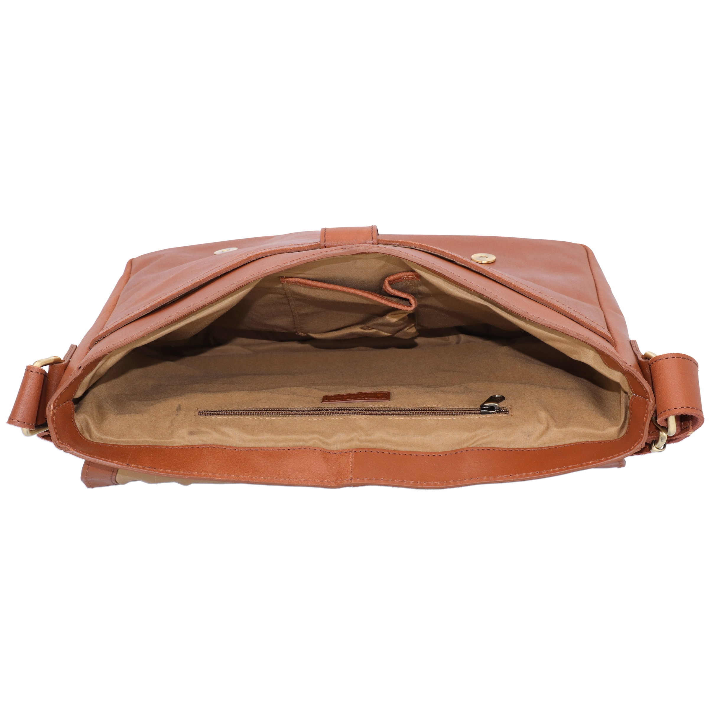 Borsa messenger 'Vintage Juul' di Burkely in marrone