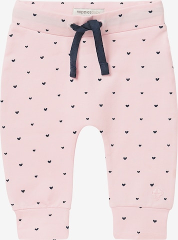 Noppies Tapered Pants 'Neenah' in Pink: front