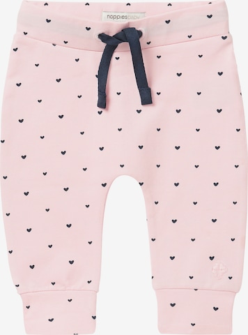 Pantalon 'Neenah' Noppies en rose : devant