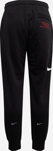 NIKE Slimfit Sporthose in Schwarz