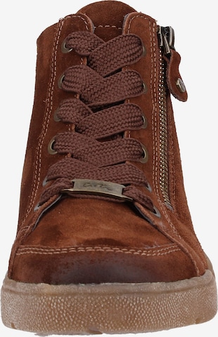 ARA High-Top Sneakers in Brown