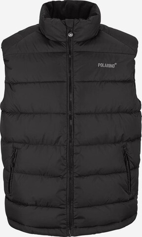 POLARINO Sports Vest in Black: front