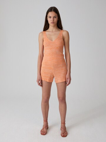 EDITED Knitted Top 'Anisia' in Orange