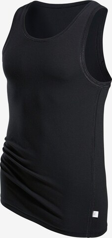 Maillot de corps s.Oliver en noir : devant