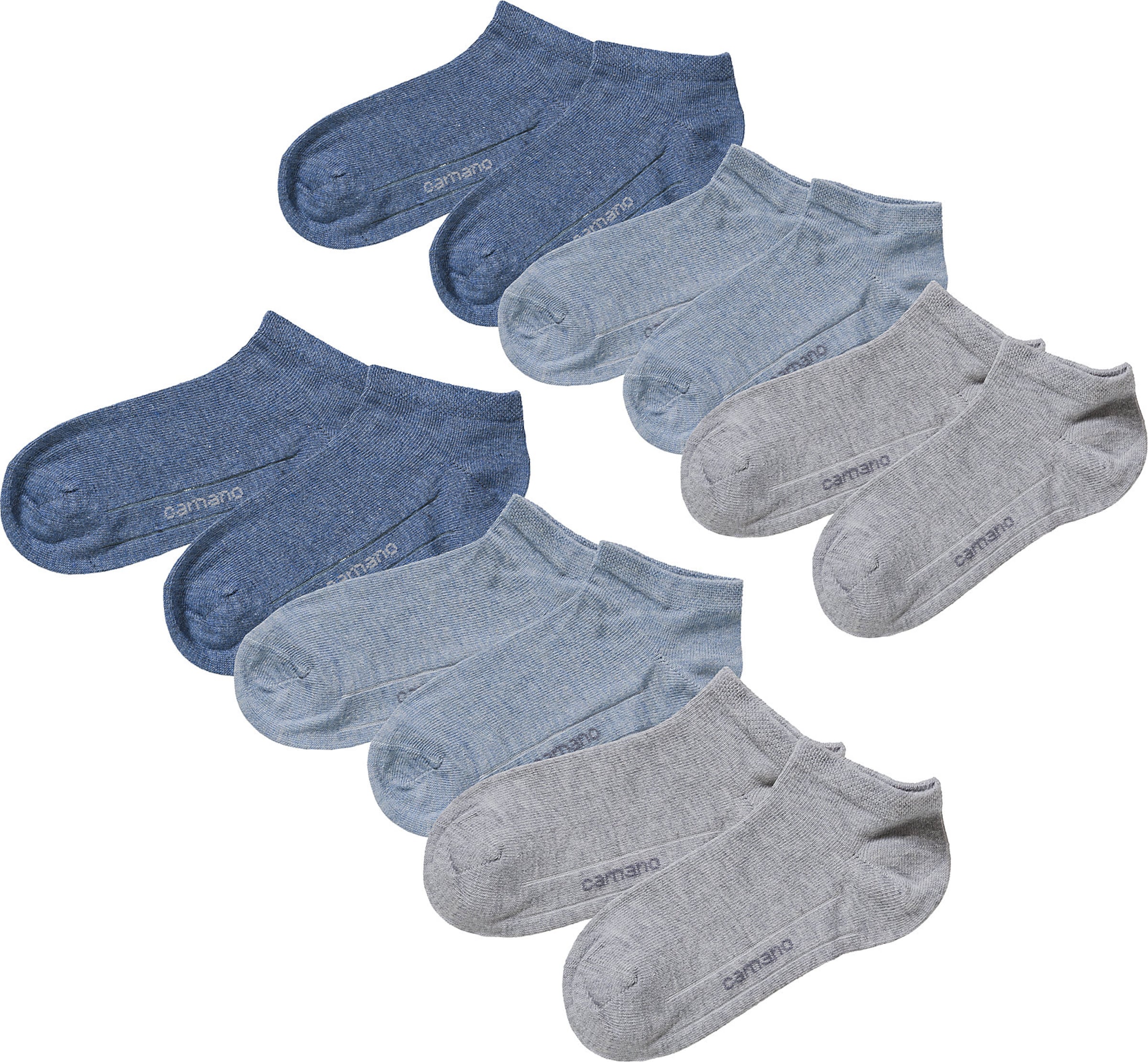 camano Sokken in Blauw: voorkant