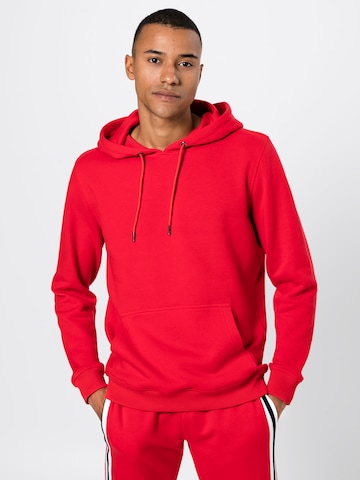 Urban Classics Sweatshirt in Red: front