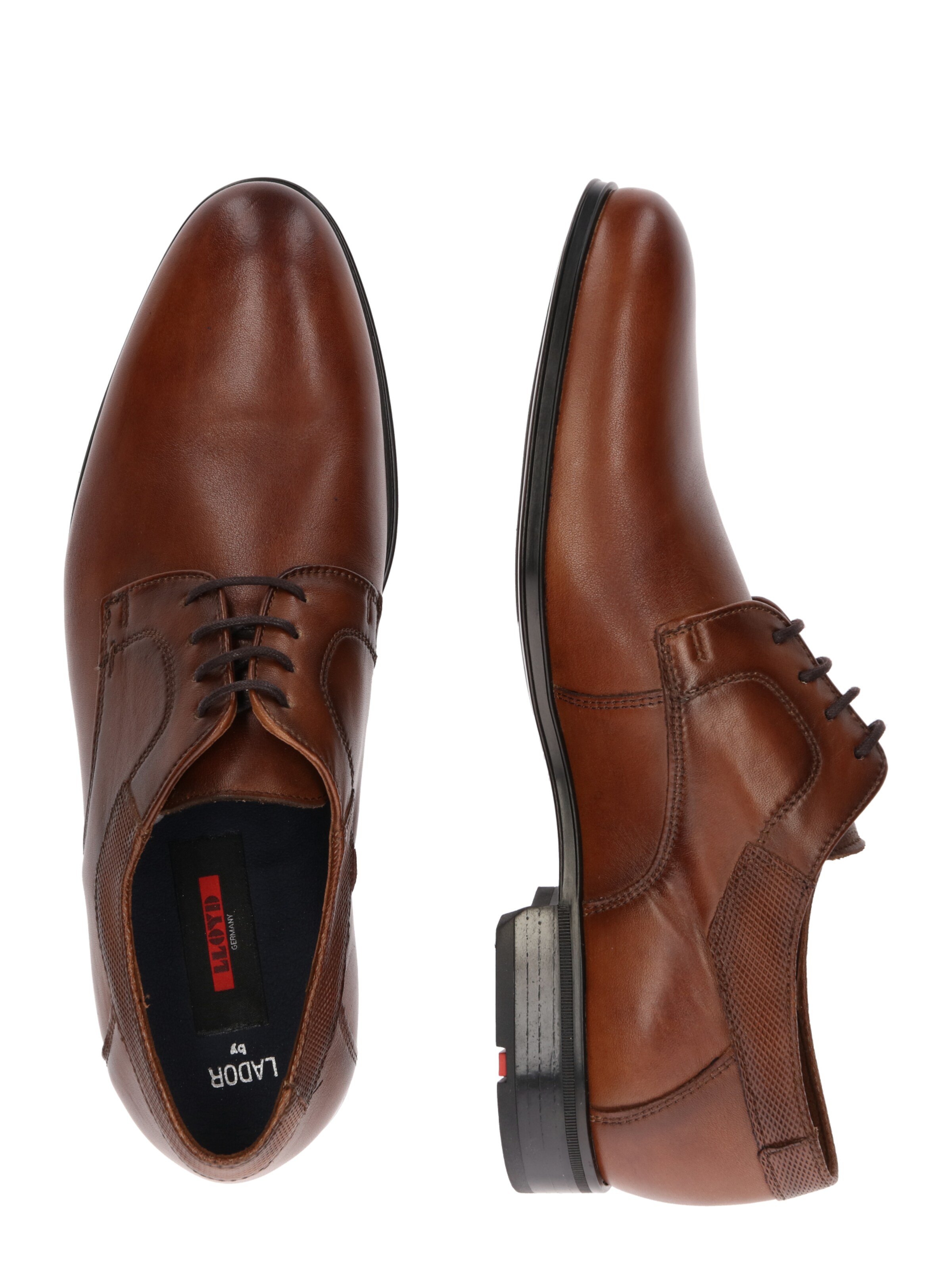 LLOYD Schnürschuh 'Lador' in Braun: Seite