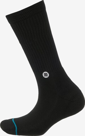 Stance Socks in Black: front