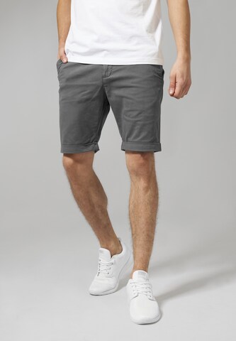 Regular Pantalon chino Urban Classics en gris : devant