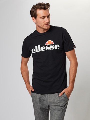 ELLESSE Regular Fit T-Shirt 'Prado' in Schwarz