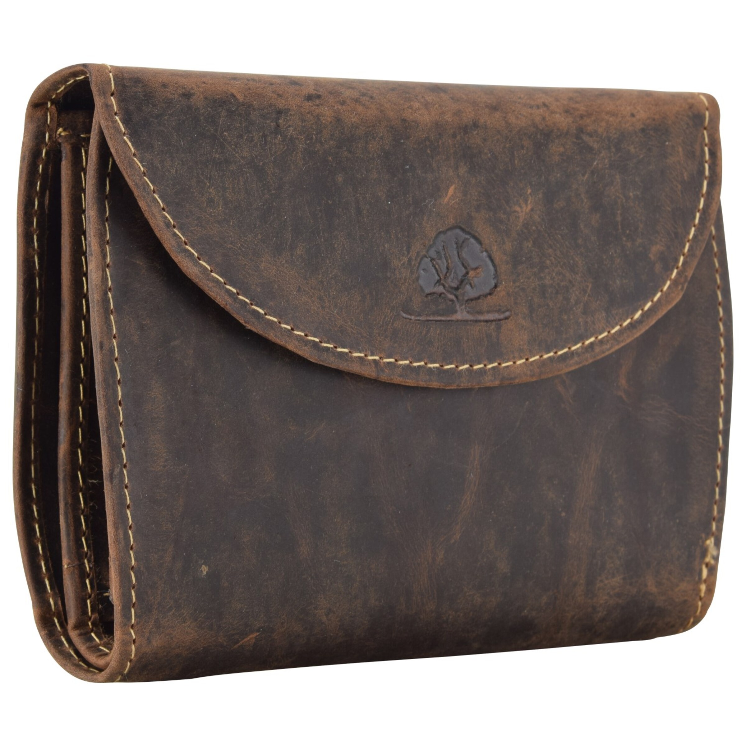 Portamonete di GREENBURRY in marrone: frontale