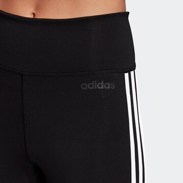 ADIDAS PERFORMANCE Skinny Urheiluhousut 'Design 2 Move' värissä musta