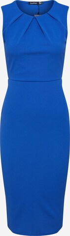 Boohoo - Vestido de bainha em azul: frente