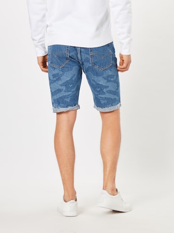 LEVI'S ®regular Traperice '501 Orig Cutoff Short' - plava boja