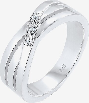 Bague Elli DIAMONDS en argent : devant