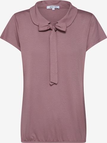 ABOUT YOU Blouse 'Marie' in Pink: front